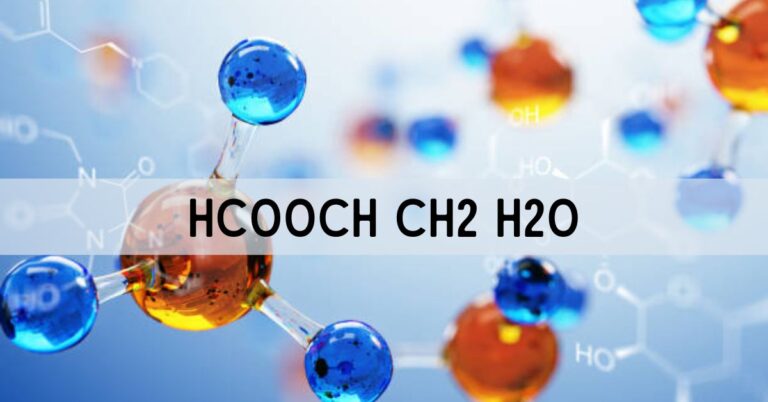 hcooch ch2 h2o