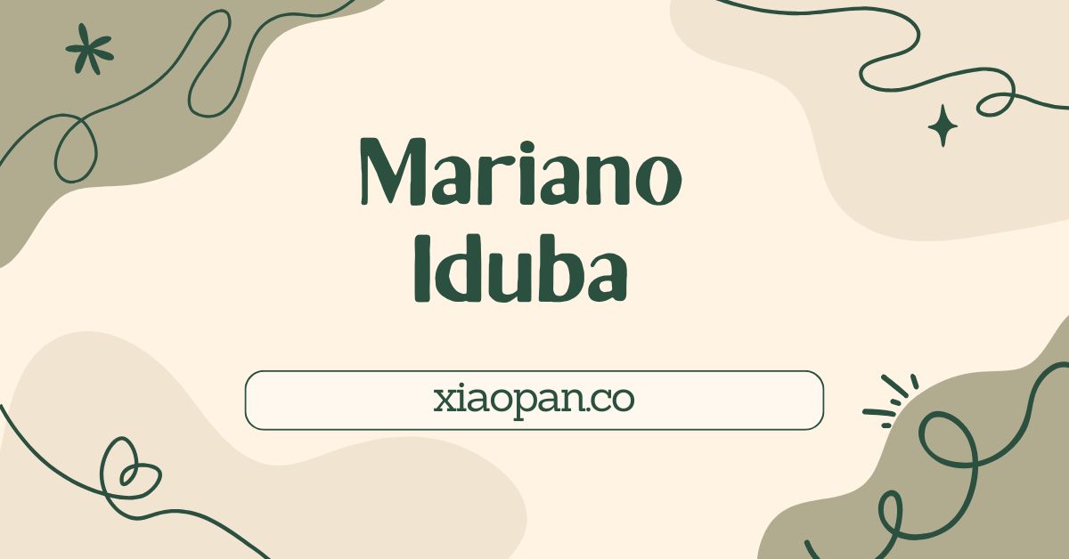 mariano iduba
