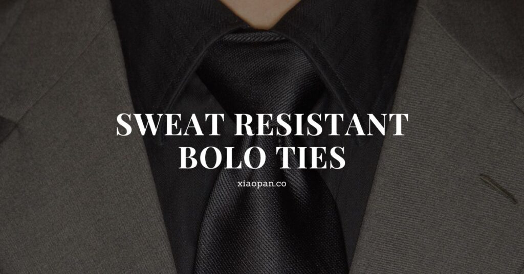 sweat resistant bolo ties