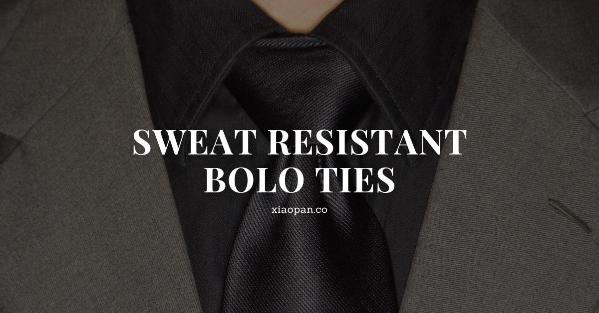 sweat resistant bolo ties