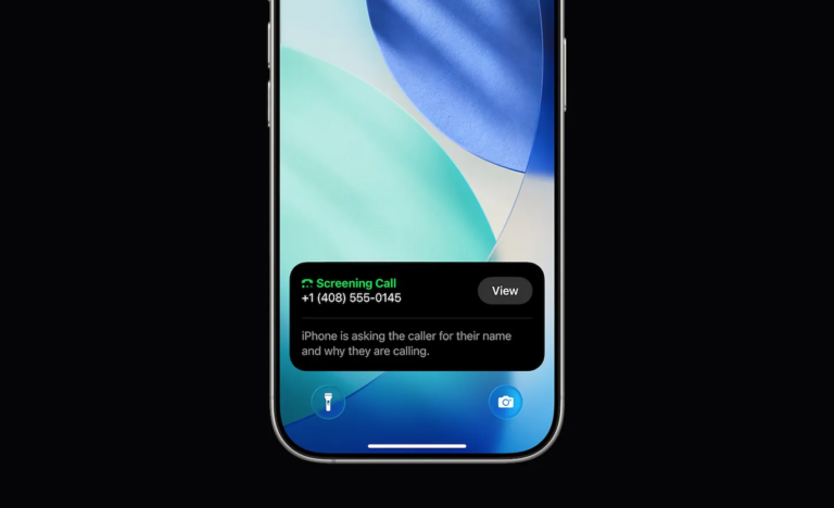 iOS 26 Call Screening