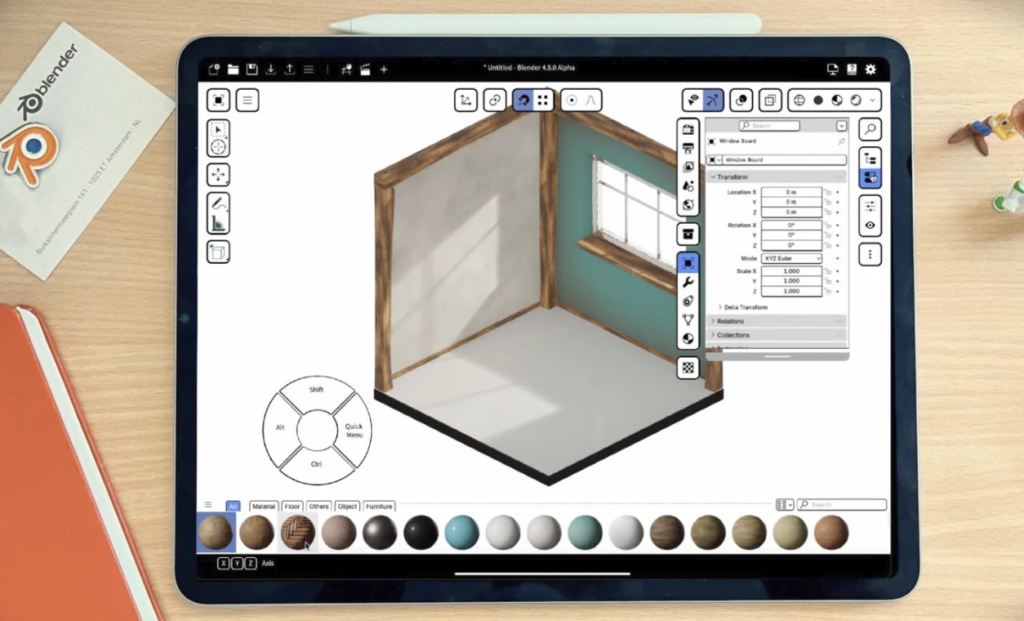 Blender iPad App Development Paused as Android Tablets Take Priority