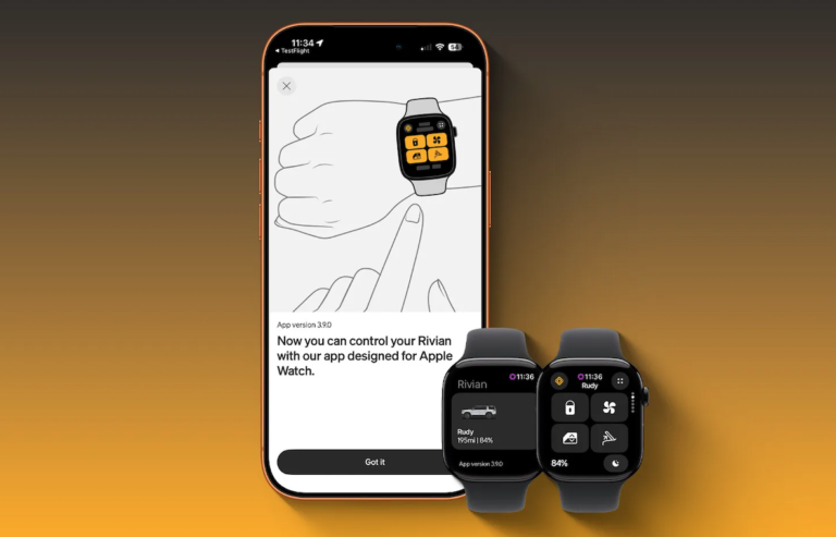 Rivian Launches Apple Watch App