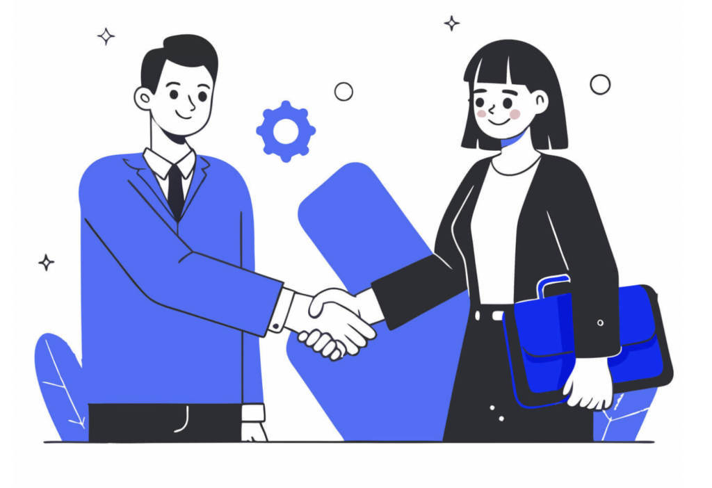 What is trust building with new customers before purchase?