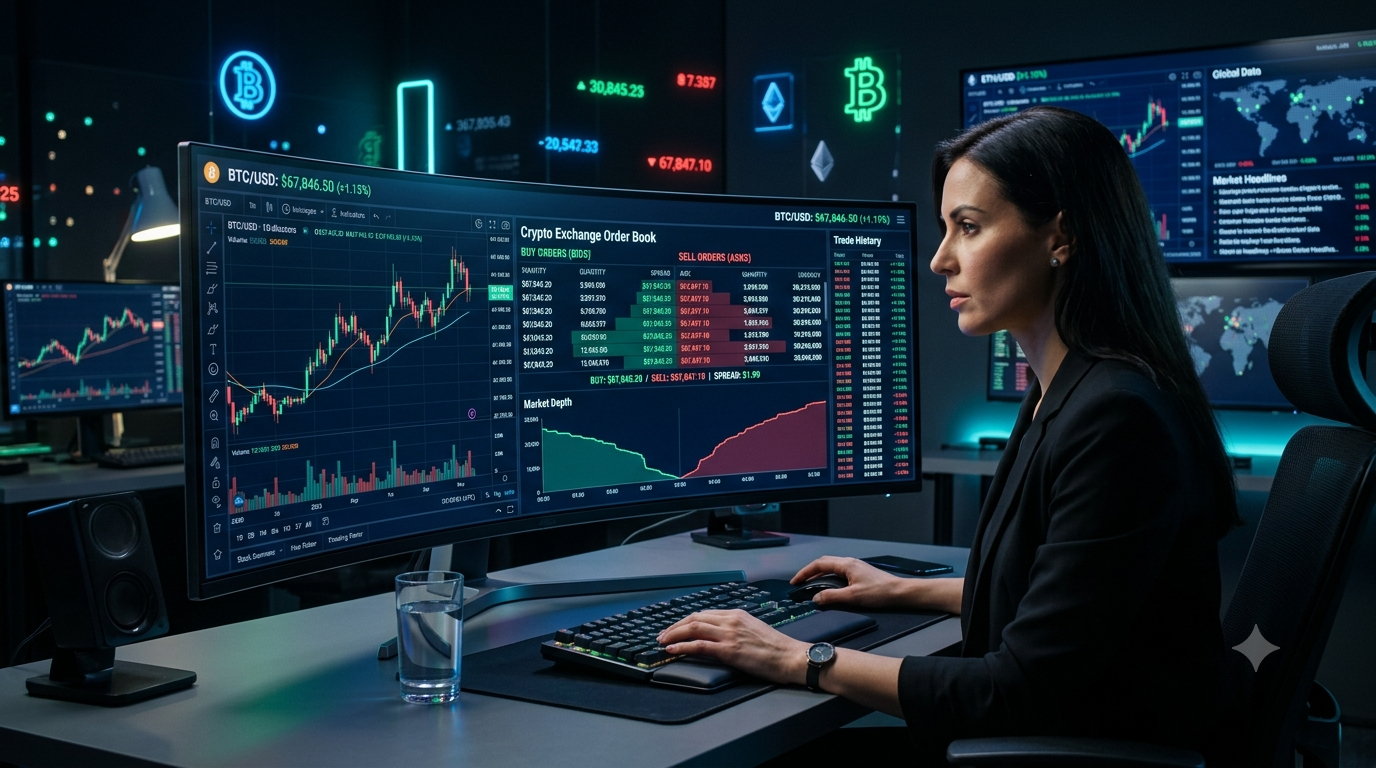 What Is a Crypto Exchange Order Book and How to Read It Simply
