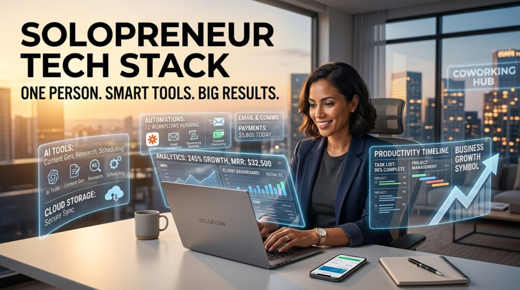 What Successful Solopreneurs Use as Their Tech Stack in 2026
