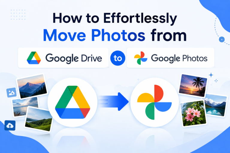 Move Photos from Google Drive to Google Photos