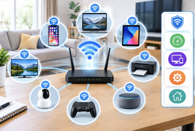 Best Practices for Organizing a Home Network With Multiple Devices 
