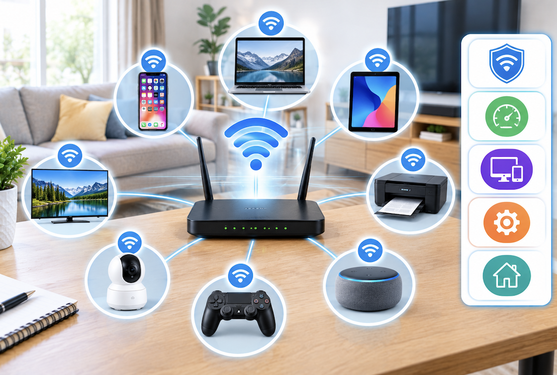 Best Practices for Organizing a Home Network With Multiple Devices 