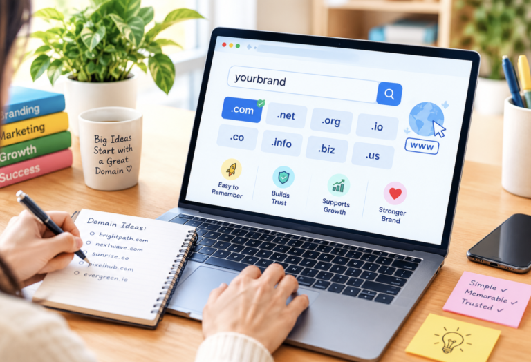How to Choose a Domain Name That People Remember, Trust, and Never Forget