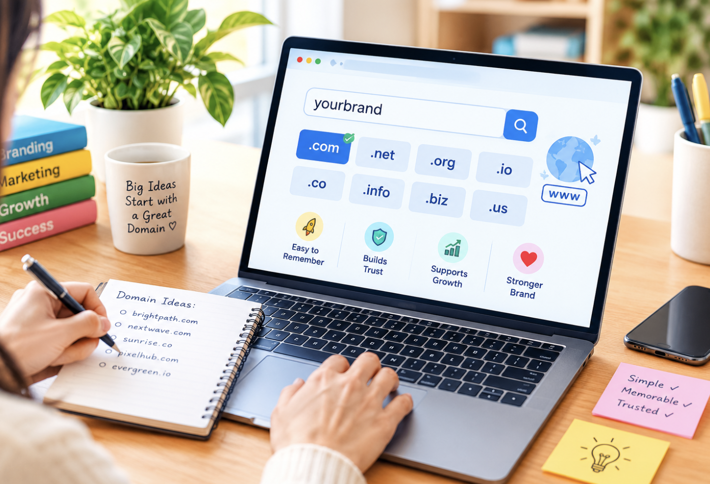 How to Choose a Domain Name That People Remember, Trust, and Never Forget