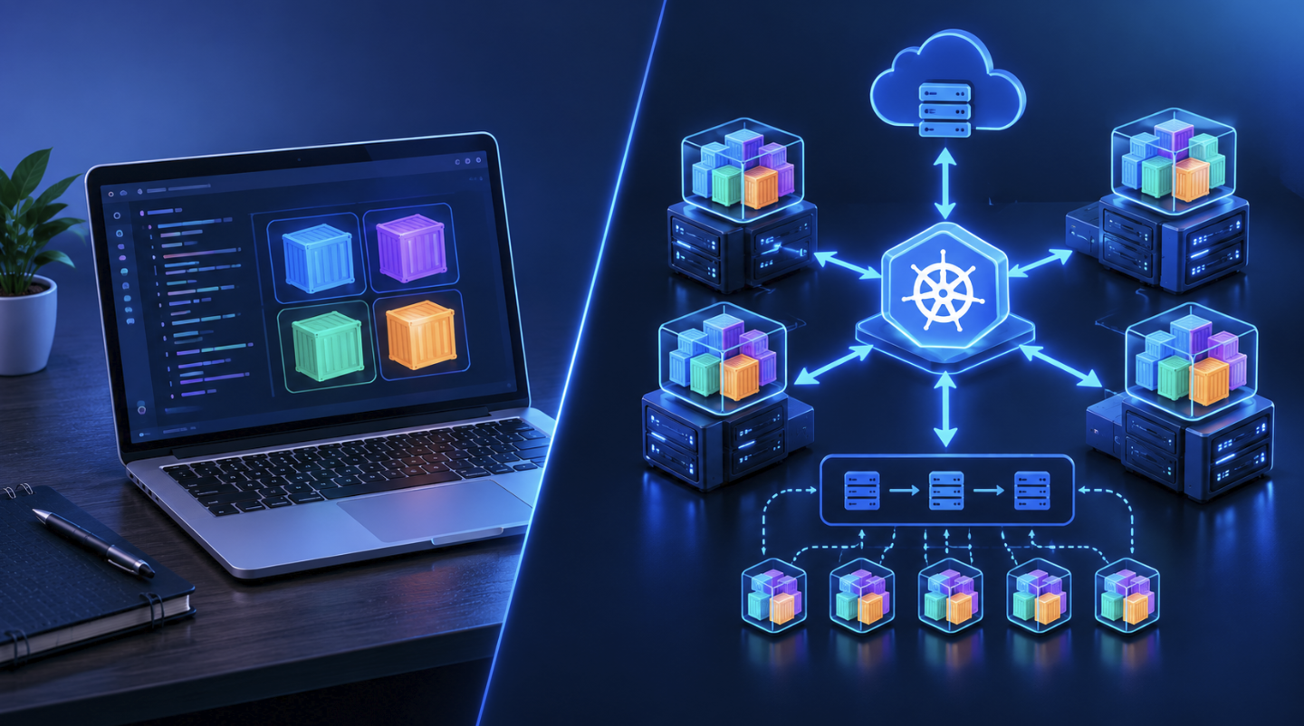 Kubernetes vs Docker: Container Orchestration Compared