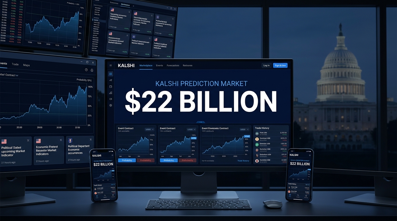 What Is Kalshi Prediction Market and Why Did It Reach $22 Billion?