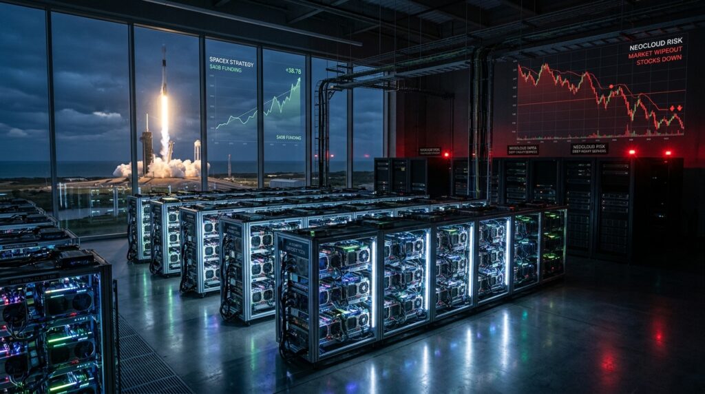 Elon Musk Predicts Neocloud Companies Could Fail as SpaceX Uses Debt to Finance GPU Purchases